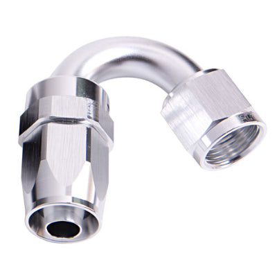 150 DEG TAPER SERIES SWIVEL HOSE END SILVER