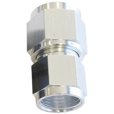 AF131-10-12S    SWIVEL COUPLER REDUCER -12AN  TO -10AN SILVER FEMALE COUPLER