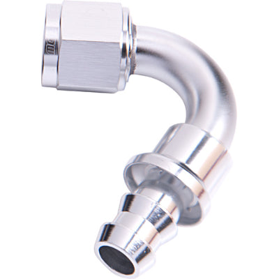120 DEG PUSH LOCK END  SILVER NO CLAMP REQUIRED