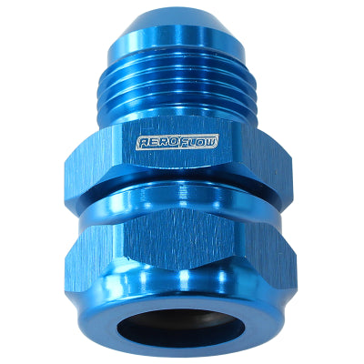 AF741-08-09    15mm BARB TO -8AN ADAPTER     BLUE CONVERTS MALE BARB TO AN