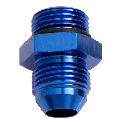 ORB to STRAIGHT AN MALE FLARE ADAPTER BLUE