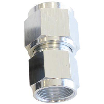 AF131-06-08S    SWIVEL COUPLER REDUCER -8AN   TO -6AN SILVER FEMALE COUPLER
